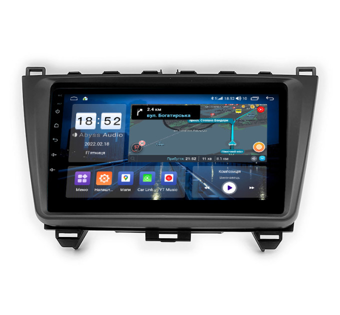 Штатна магнітола Abyss Audio QS-9231 для Mazda 6 (GH) 2008-2013