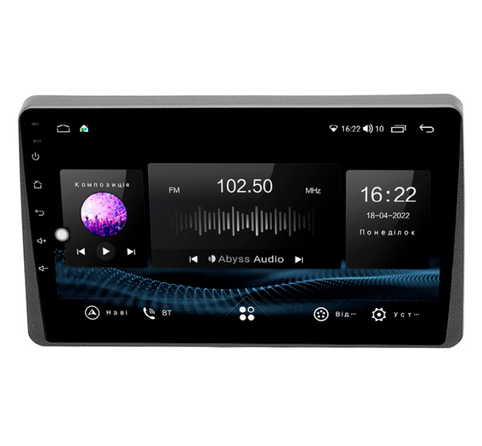 Штатна магнітола Abyss Audio SX-9263 для Renault DUSTER 2015-2020