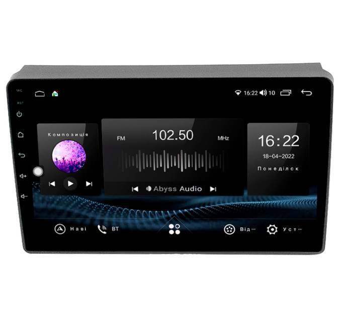 Штатна магнітола Abyss Audio SX-9263 для Renault DUSTER 2015-2020
