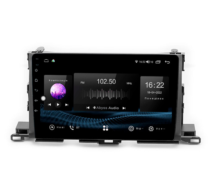 Штатна магнітола Abyss Audio SX-0133 для Toyota Highlander XU50 2015+