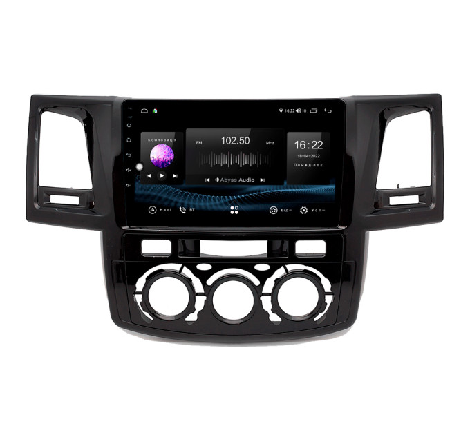 Штатна магнітола Abyss Audio SX-9153 для Toyota Hilux (Клімат-контроль) 2012-2015