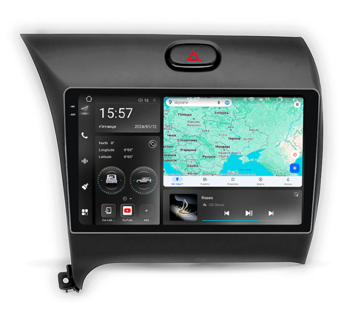 Штатна магнітола Abyss Audio WR-0198 для KIA CRERATO 2017+