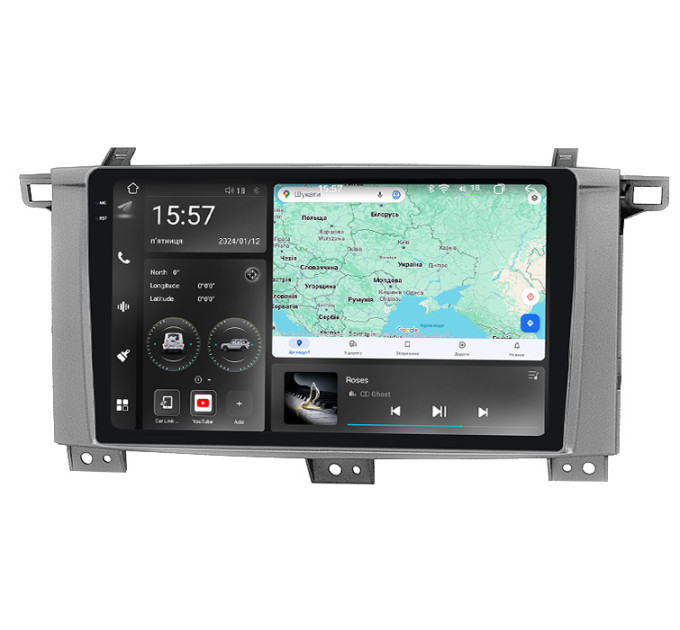 Штатна магнітола Abyss Audio WR-9140 для Toyota LANDCRUISER 100 GX 2005+