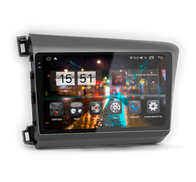 Штатна магнітола Abyss Audio QXR-9160 для Honda CIVIC 2012-2015