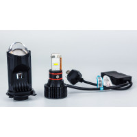 Світлодіодні лампи з лінзою DriveX LE-07 H4 H/L 6000K 55W 9-32V Світлодіодні лампи з лінзою DriveX LE-07 H4 H/L 6000K 55W 9-32V