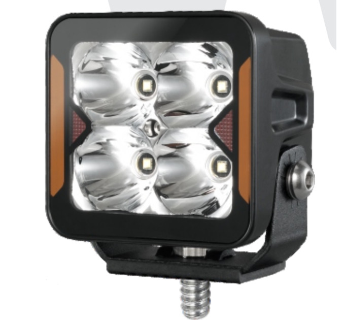 Фара додаткового світла DriveX WL SQ-101 DLX 3" DB+DRL 4L-20W OSR