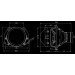 Світлодіодні лінзи DriveX BiLED STM-1 45W/55W 12V Dual-chip