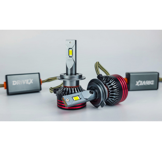 Світлодіодні лампи DriveX FE-01 H7 57W CAN 9-16V 6K