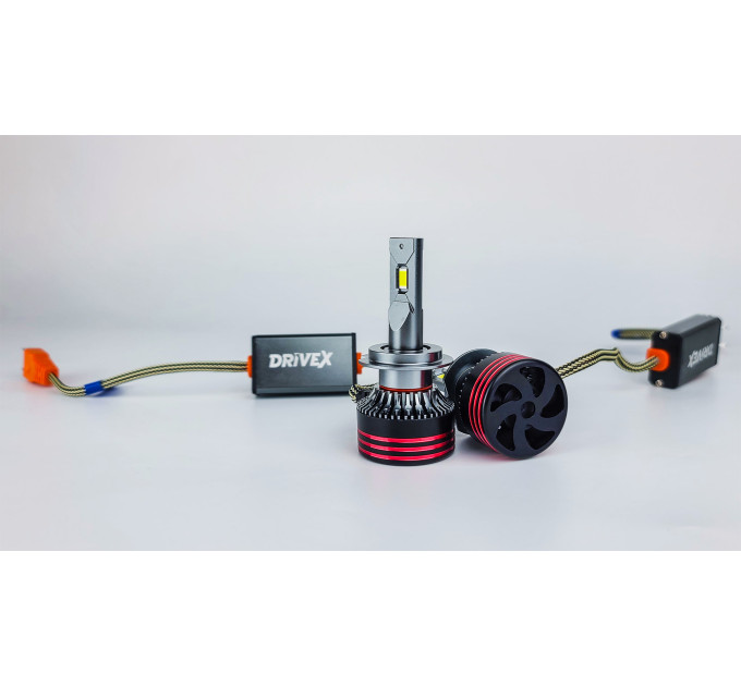 Світлодіодні лампи DriveX FE-01 H7 57W CAN 9-16V 6K
