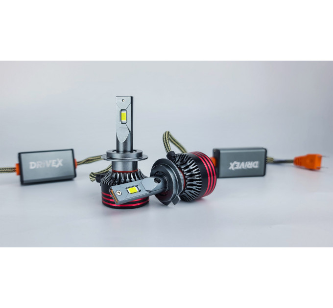 Світлодіодні лампи DriveX FE-01 H7 57W CAN 9-16V 6K