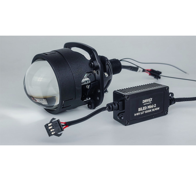 Світлодіодні лінзи DriveX Biled Mini-2 2,5" 35/40W 6000K