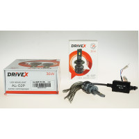 Світлодіодні лампи DriveX AL-02P H1 5000K LED 36W 12В