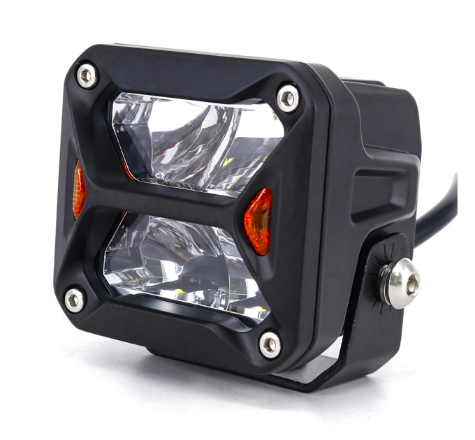 Фара додаткового світла DriveX WL SQ-106 DLX 3" SP+DRL 4L-20W OSR