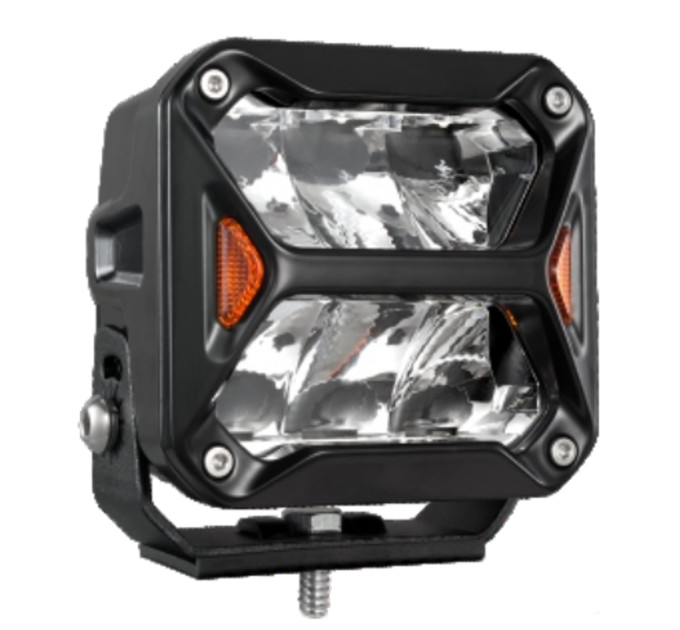 Фара додаткового світла DriveX WL SQ-106 DLX 3" SP+DRL 4L-20W OSR