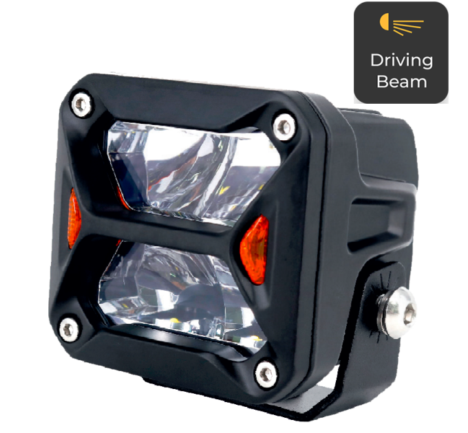 Фара додаткового світла DriveX WL SQ-106 DLX 3" SP+DRL 4L-20W OSR