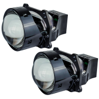 Світлодіодні лінзи у фари DriveX BiLED GL 3,0" 55/60W 6K к-т.