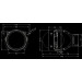 Світлодіодні лінзи DriveX BiLED Amateru 3.0" 52/70W 5500К Dual chip CAN