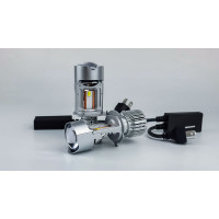 LED лампи автомобільні з лінзою DriveX LE-09 H4 H/L 40/50W 9-36V 6000K