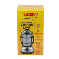 Ліхтар для кемпінгу VOIN VL-4045, LED 2835SMD/150Lm/3xAA (не в комплекті) (VL-4045) Ліхтар для кемпінгу VOIN VL-4045, LED 2835SMD/150Lm/3xAA (не в комплекті) (VL-4045)