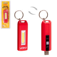 Ліхтарик-брелок VOIN VL-92, 0,5W-COB АКБ100mAh (VL-92) Ліхтарик-брелок VOIN VL-92, 0,5W-COB АКБ100mAh (VL-92)