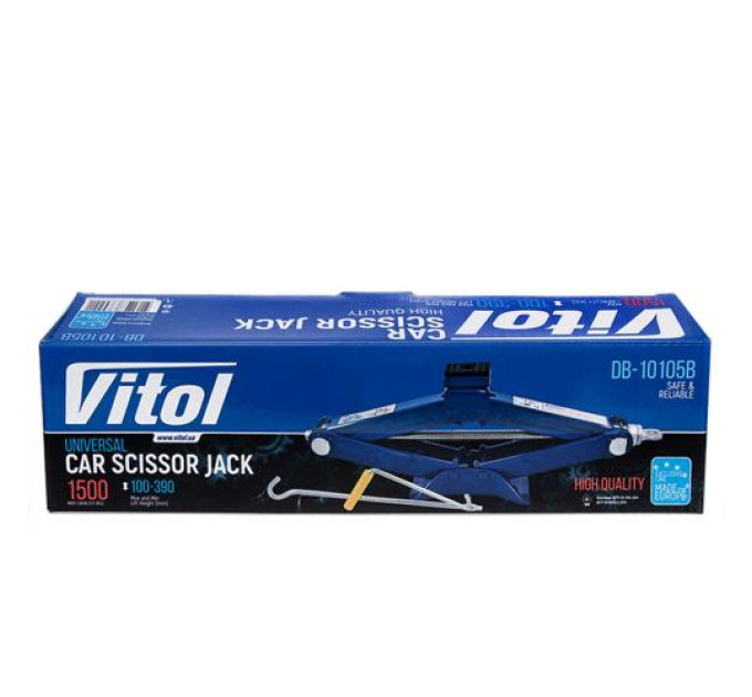 Домкрат Vitol DB-10105B/ST-105B 1,5т