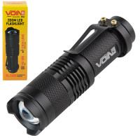 Ліхтарик ручний VOIN VL-3028, LED XPE, 100Lm, зум, алюміній, 1хАА (не в комплекті) (VL-3028) Ліхтарик ручний VOIN VL-3028, LED XPE, 100Lm, зум, алюміній, 1хАА (не в комплекті) (VL-3028)