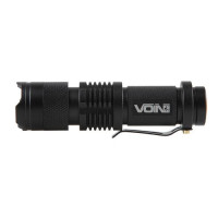 Ліхтарик ручний VOIN VL-3028, LED XPE, 100Lm, зум, алюміній, 1хАА (не в комплекті) (VL-3028) Ліхтарик ручний VOIN VL-3028, LED XPE, 100Lm, зум, алюміній, 1хАА (не в комплекті) (VL-3028)