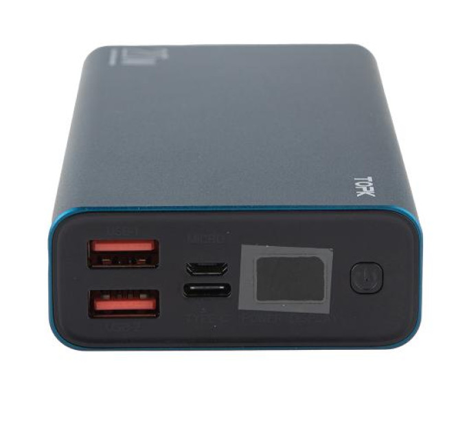 Повербанк TOPK I2006P 20000mAh blue
