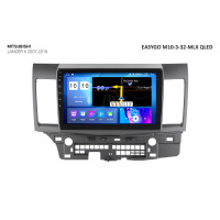 Штатна магнітола EasyGo M10-3-32-MLX QLED Mitsubishi Lancer X