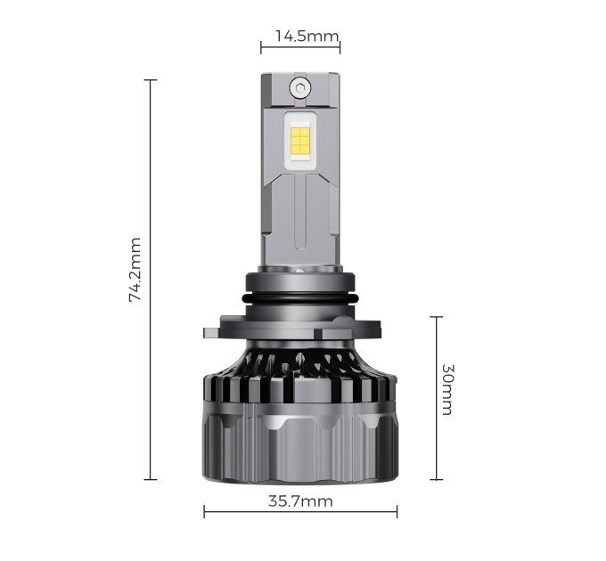Світлодіодні лампи Infolight M1 9006 55W