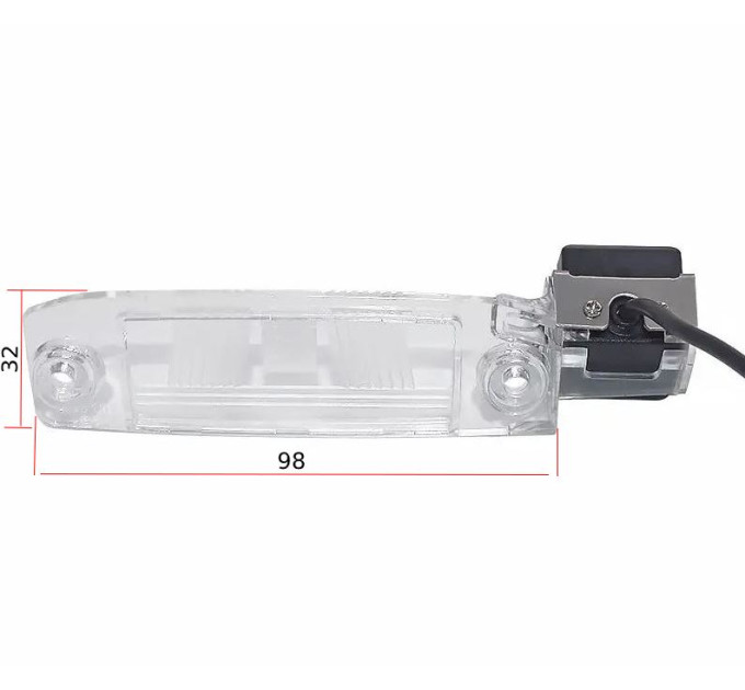 Камера заднього виду Falcon HS8108-AHD Cube Kia Sportage R / K3 2011-2012
