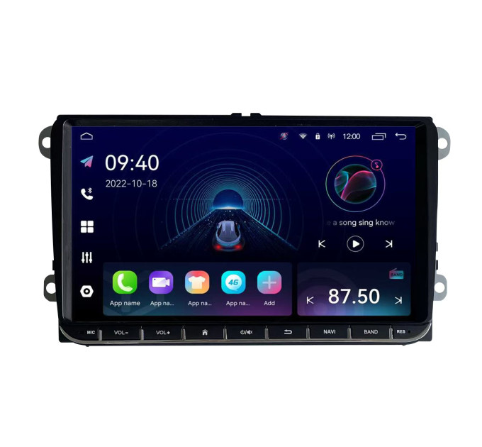 Автомагнітола EasyGo G10-G 4/64 VW Volkswagen Universal