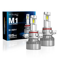 Світлодіодні лампи Infolight M1 Dual Canbus H16(psx24w) 55W