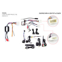 Штатна магнітола EasyGo M9-6-128-TCP v2 QLED Toyota Land Cruiser Prado 150 2009-2013