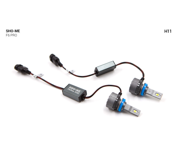 Світлодіодні лампи Sho-Me F6-Pro H11 35W