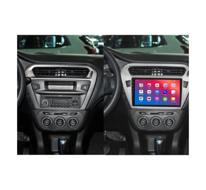 Штатна магнітола EasyGo PJ903-F50 9 inch Peugeot 301 2012-2016