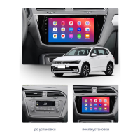 Штатна магнітола EasyGo VW1006-F50 10 inch Volkswagen Tiguan 2016+