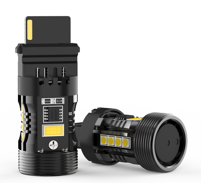 Світлодіодні лампи Infolight P27W (3156) Canbus Red
