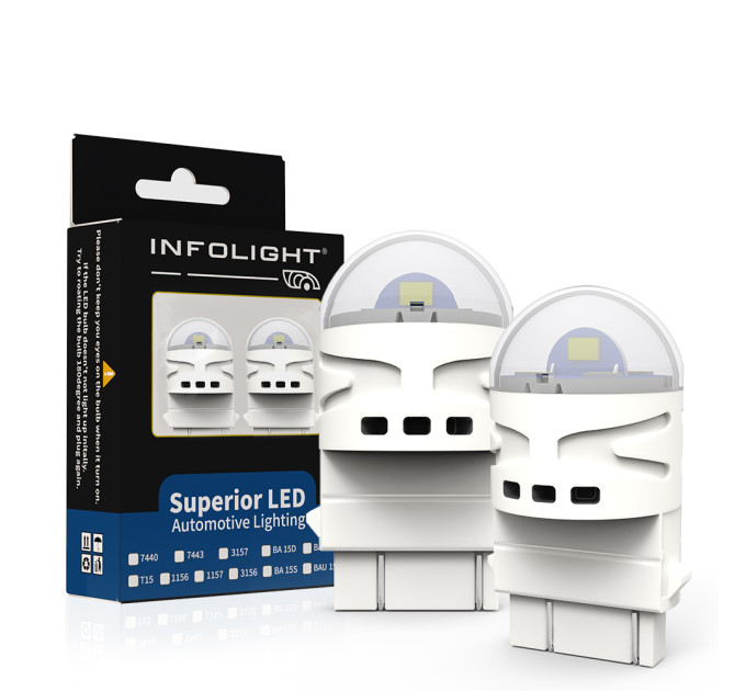 Світлодіодні лампи Infolight P27/7W (3157)