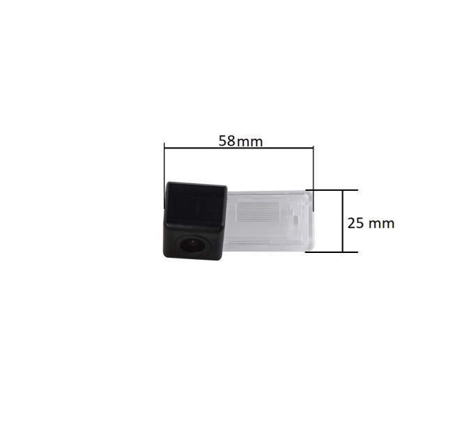 Камера заднього виду Falcon HS8170-AHD Cube Ford Mondeo 2007-2011 / Focus Hatchback / Fiesta / S-MAX
