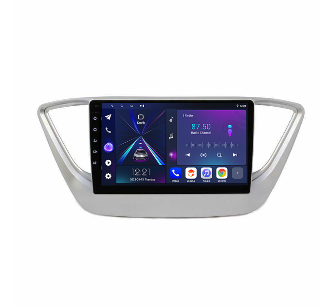 Штатна магнітола EasyGo HY901-F50 9 inch Hyundai Solaris, Verna 2017-2020; Accent 2017-2022