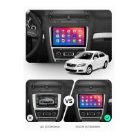 Штатна магнітола EasyGo SK1001-F50 10 inch Skoda Octavia 2004-2013