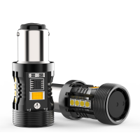 Світлодіодні лампи Infolight P21/4W, BAZ15D (1157) Canbus Red