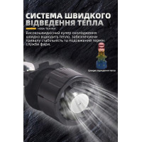 Світлодіодні лампи з лінзою Infolight H7-Mini Lense Ultra v2