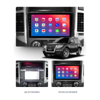 Штатна магнітола EasyGo MS902-F50 Mitsubishi Pajero 2007-2021
