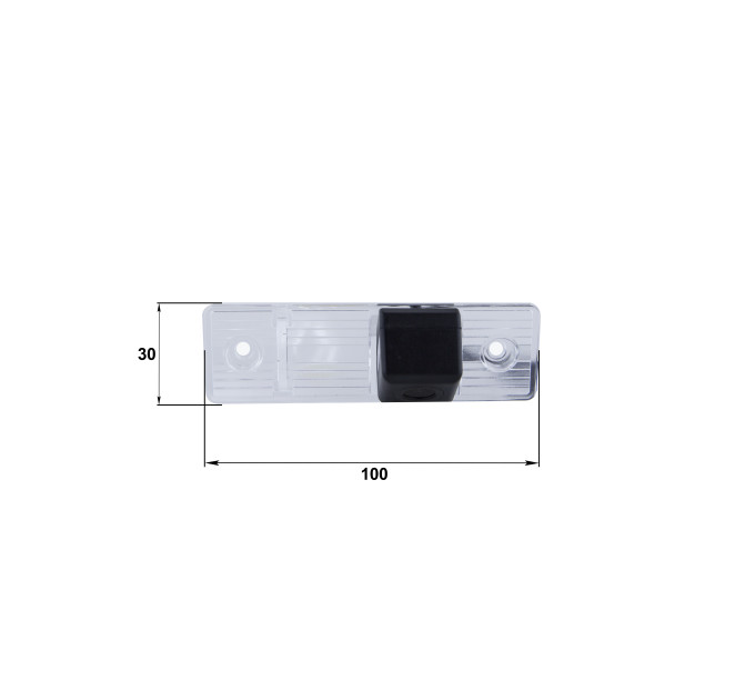 Камера заднього виду Falcon HS8021-AHD Cube Chevrolet Lacetti 2000-2012 / Captiva 2006-н.в. / Cruze 4D 2009-н.в.