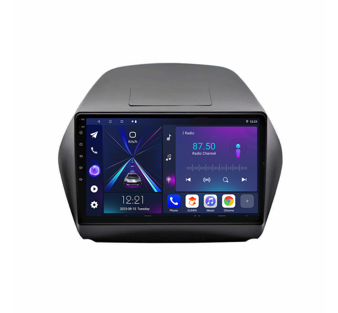 Штатна магнітола EasyGo HY918-F50 9 inch Hyundai Santa Fe 2012-2018