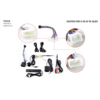 Штатна магнітола EasyGo M9-3-32-B-TA QLED Toyota Avensis
