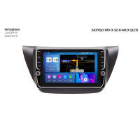 Штатна магнітола EasyGo M9-3-32-B-ML9 QLED Mitsubishi Lancer