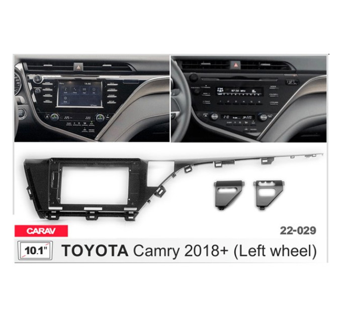 Штатна магнітола EasyGo TOY1006-G10 Toyota Camry 2018+